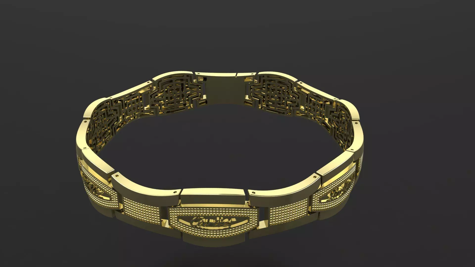 BRACELET CARTIER 3D PRINTING MODEL 3D print model_18