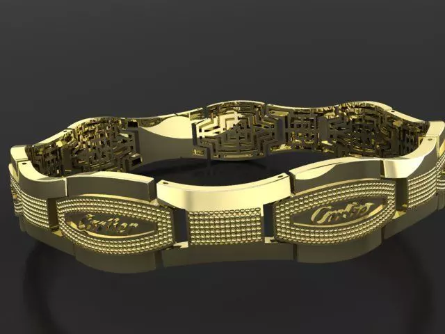 BRACELET CARTIER 3D PRINTING MODEL 3D print model_11