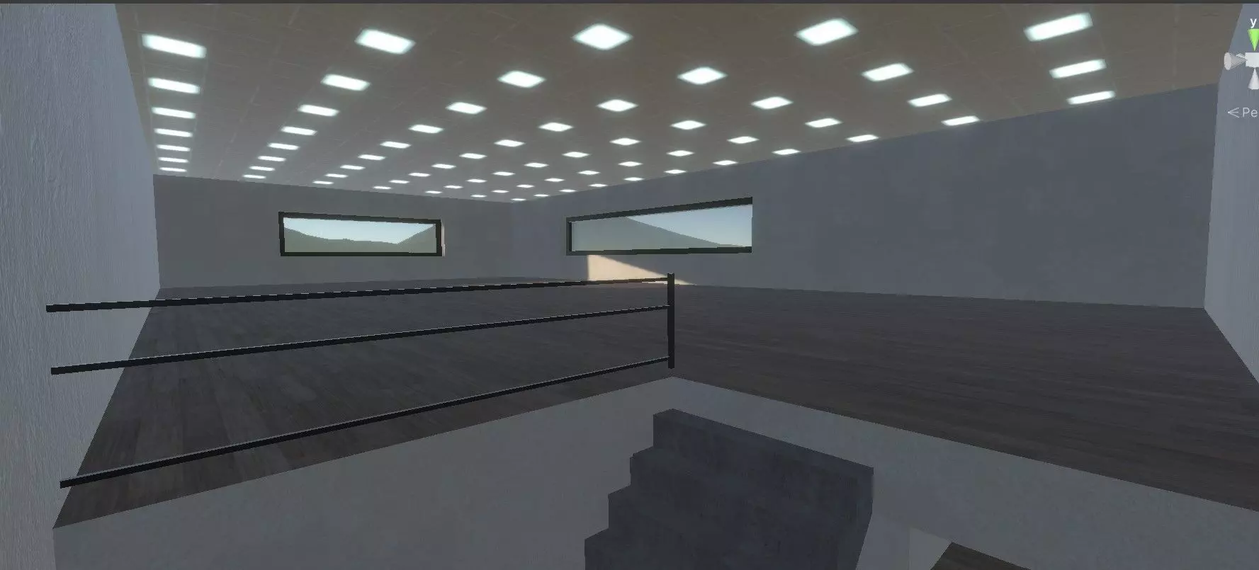 Military Control Building - Game Ready 3D Model PBR Low Poly Low-poly 3D model_6