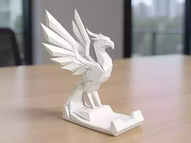 Phoenix Statue 3D Printable