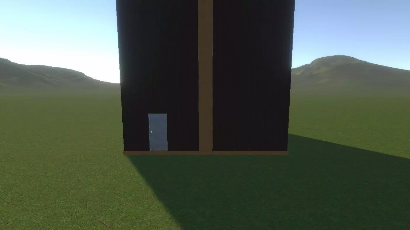 Military Control Building - Game Ready 3D Model PBR Low Poly Low-poly 3D model_1