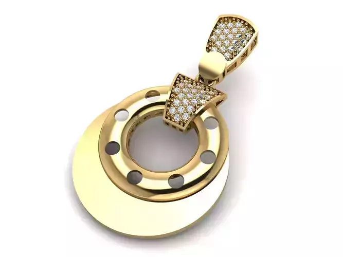 Single pendant or necklace