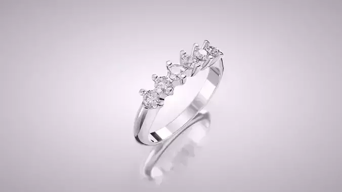Five-Stone Diamond Ring