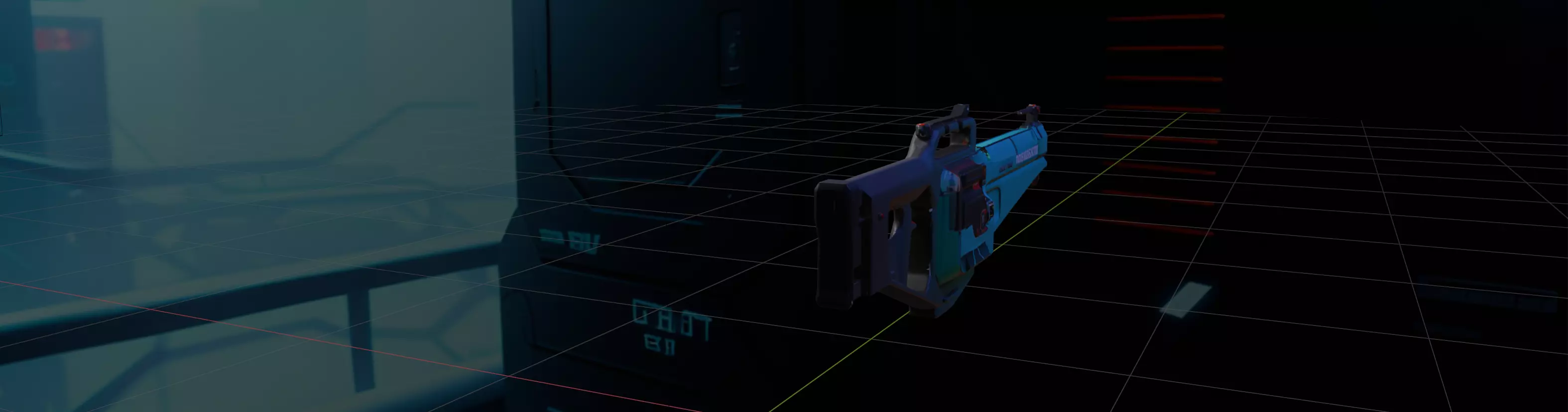 Retro Sci-Fi Energy Rifle 3D model_3