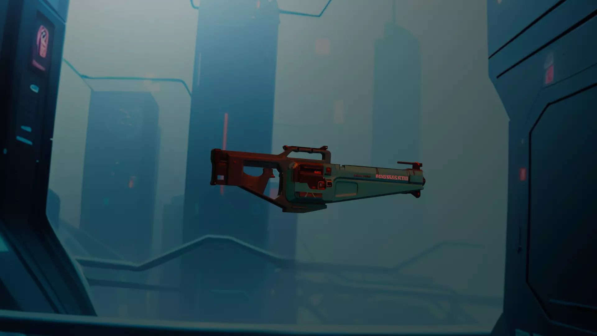 Retro Sci-Fi Energy Rifle 3D model_2