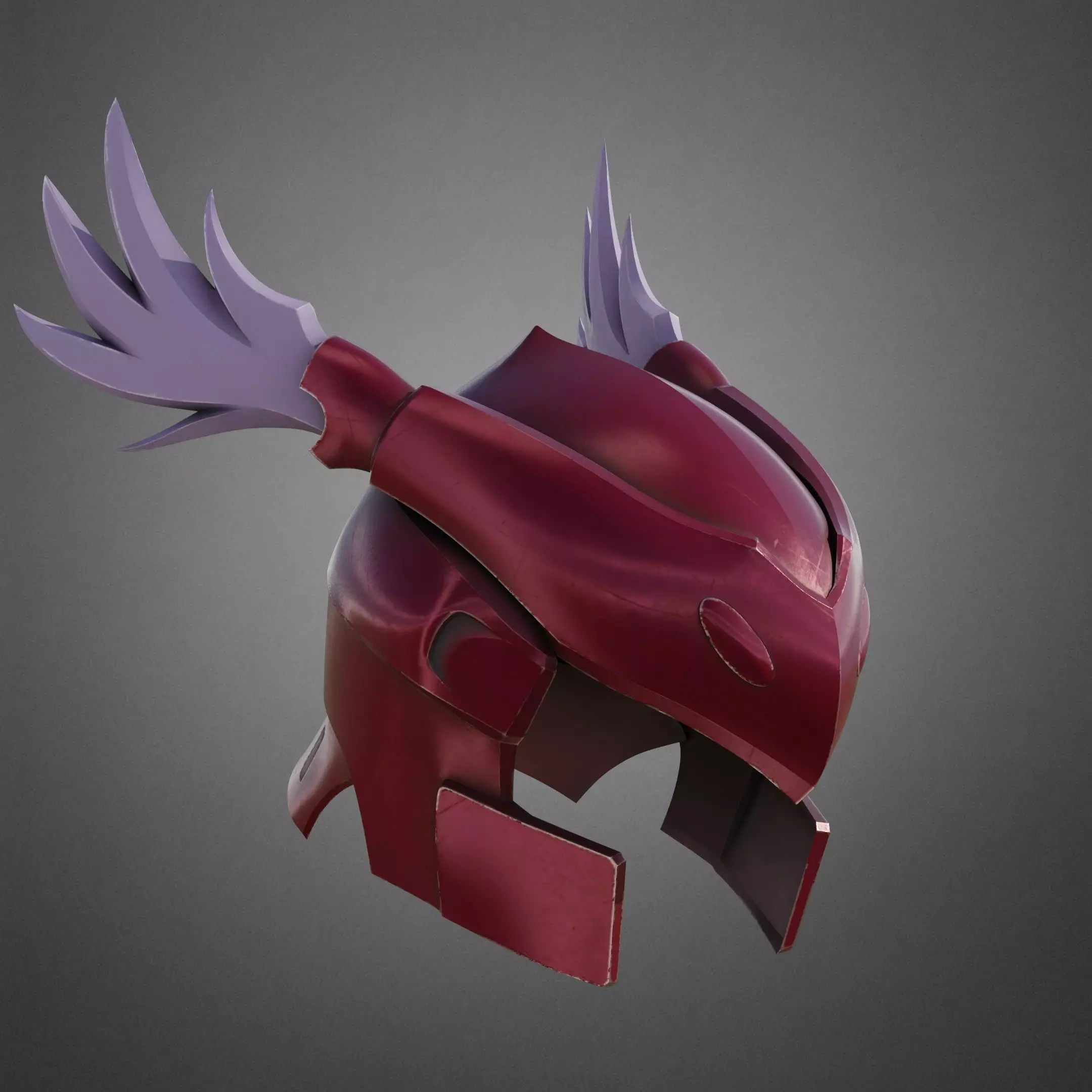 Overlord Shalltear Bloodfallen Full Armor and Lance for Cosplay 3D Model Collection_29