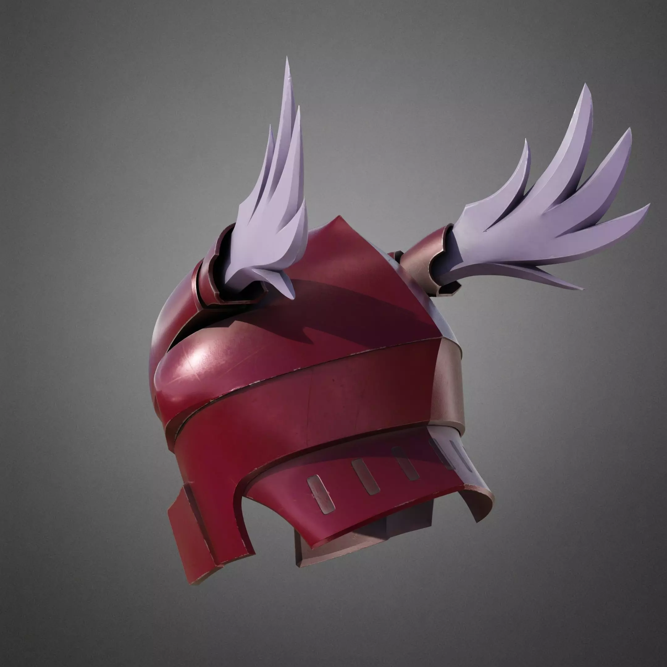 Overlord Shalltear Bloodfallen Full Armor and Lance for Cosplay 3D Model Collection_28