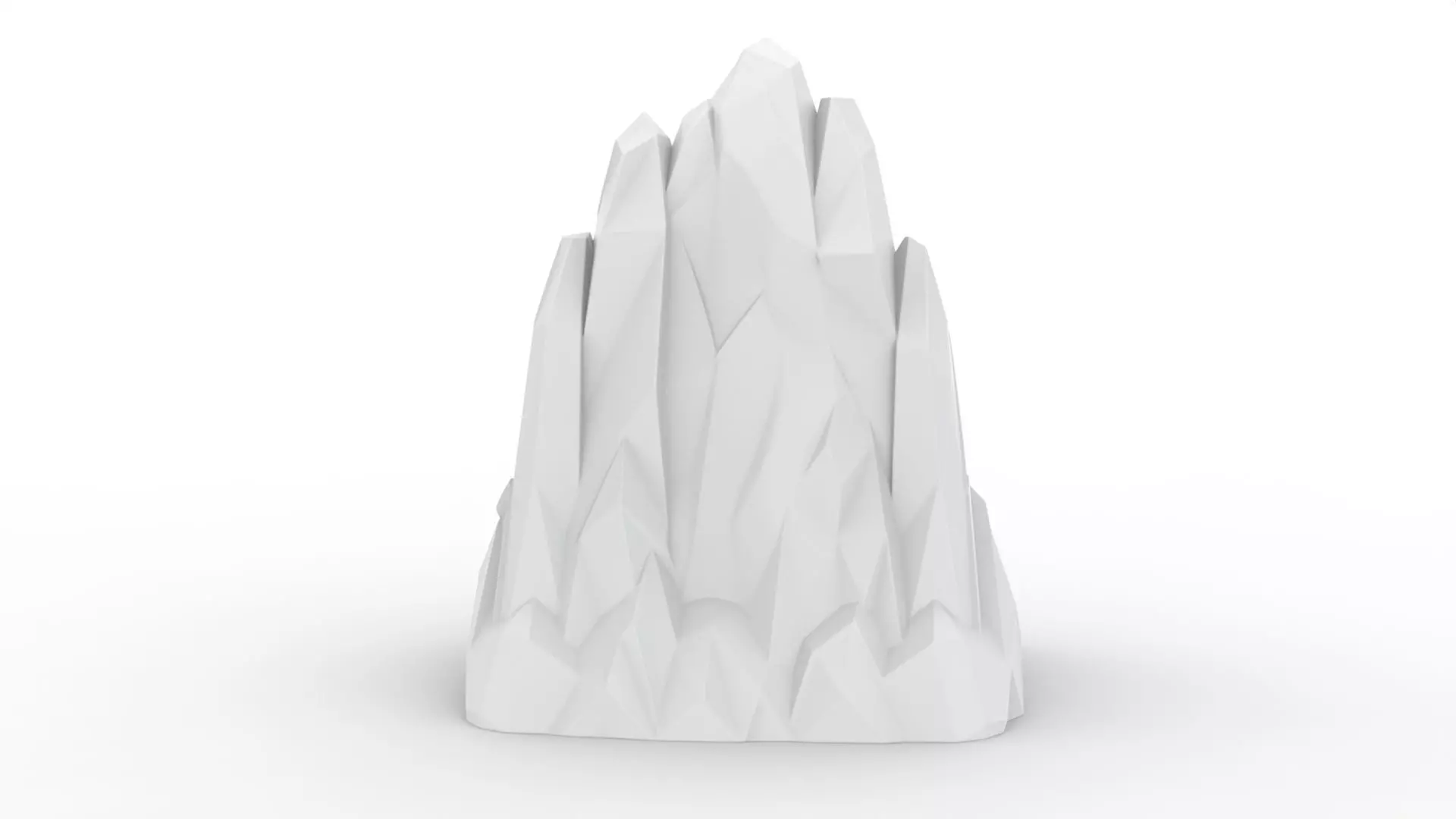 Iceberg Low-Poly 3D Printable 3D print model_4