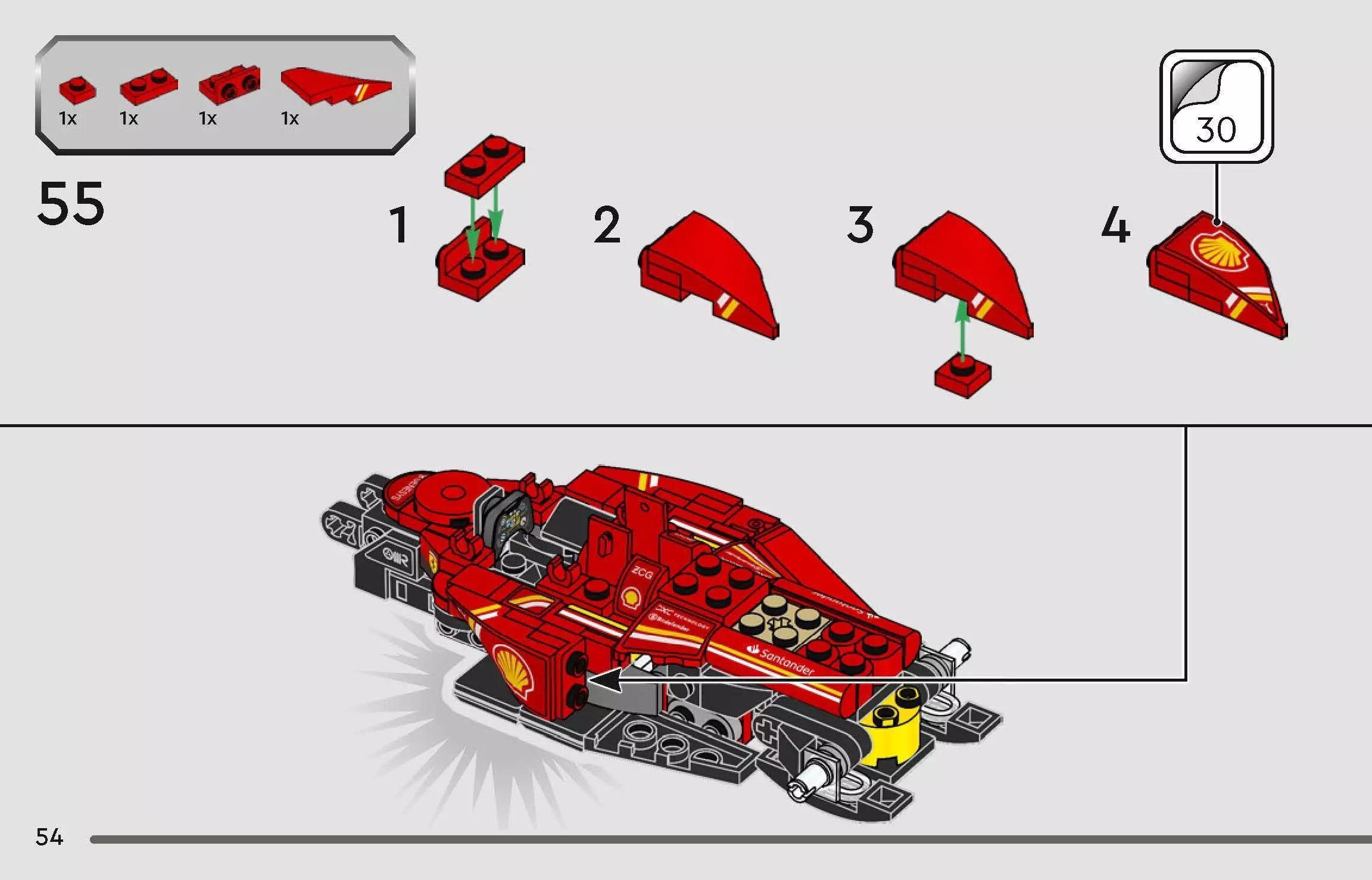 TwindBricks3D - 77242 Ferrari SF-24 3D print model_52