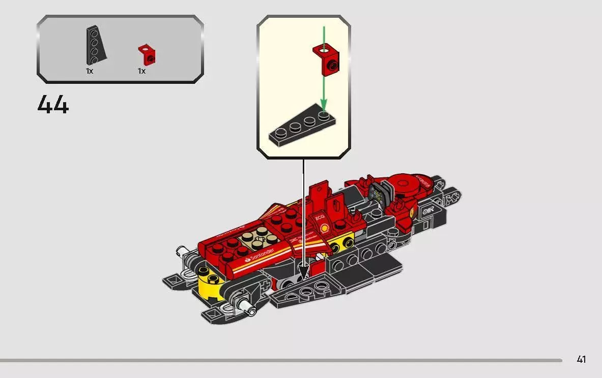 TwindBricks3D - 77242 Ferrari SF-24 3D print model_39