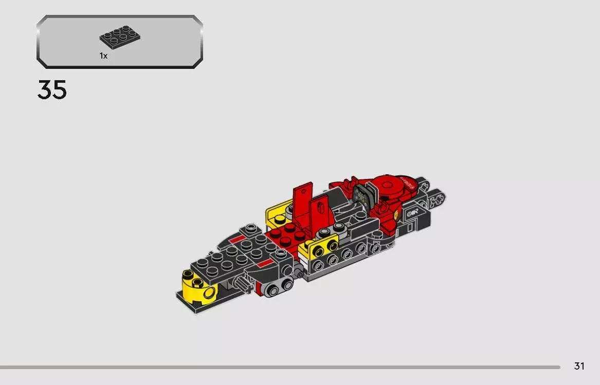 TwindBricks3D - 77242 Ferrari SF-24 3D print model_29