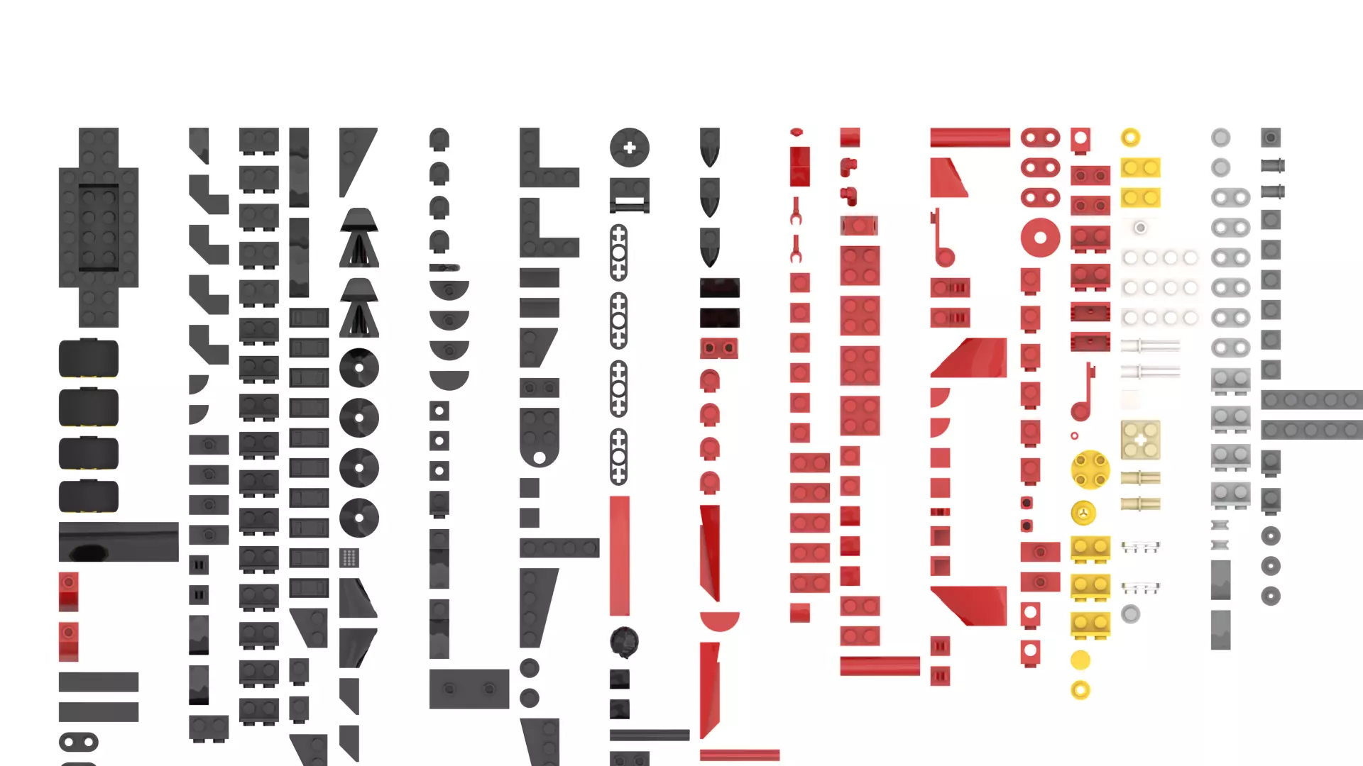 TwindBricks3D - 77242 Ferrari SF-24 3D print model_1