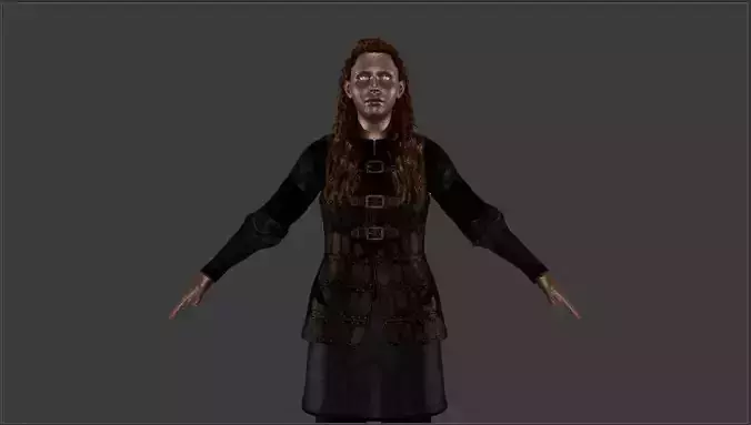 Medieval Warrior Woman