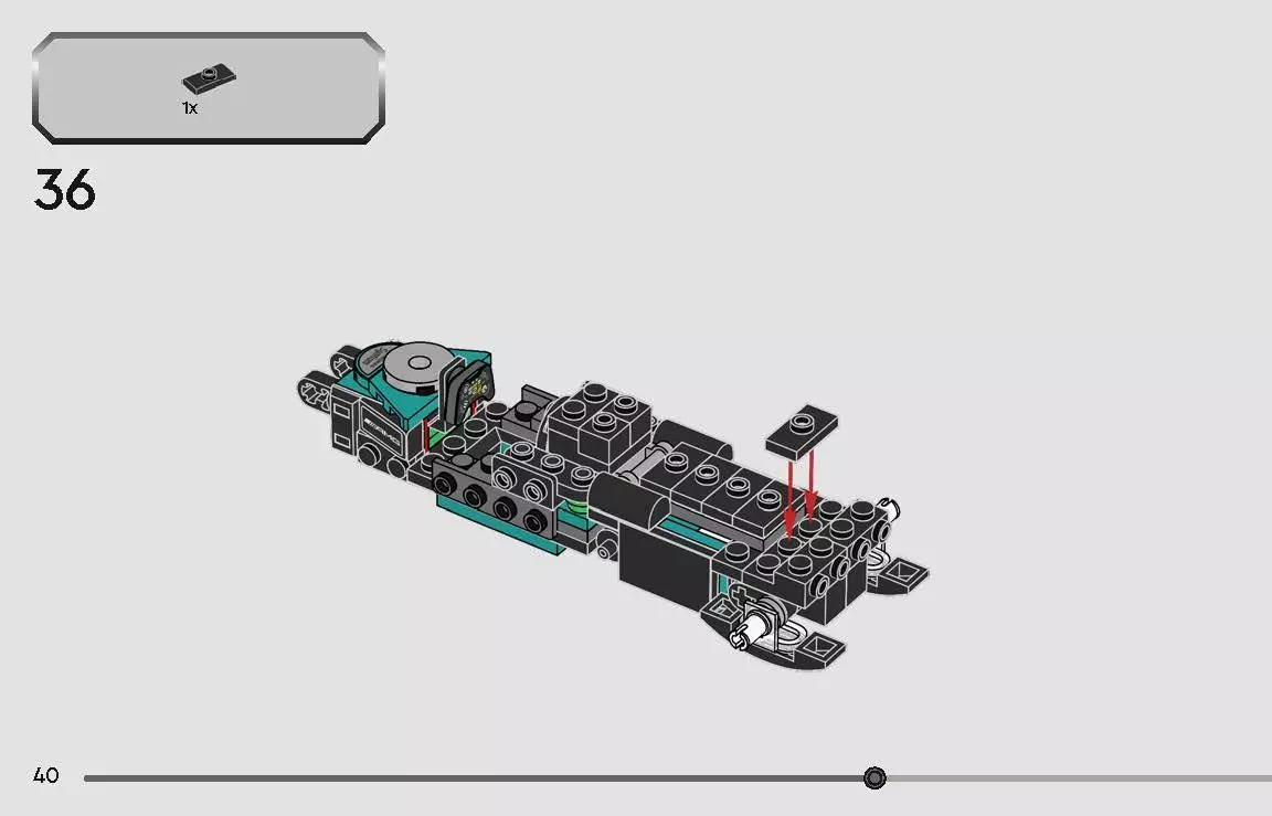 TwindBricks3D - 77244  Mercedes-AMG PETRONAS F1 Team W15  3D print model_39
