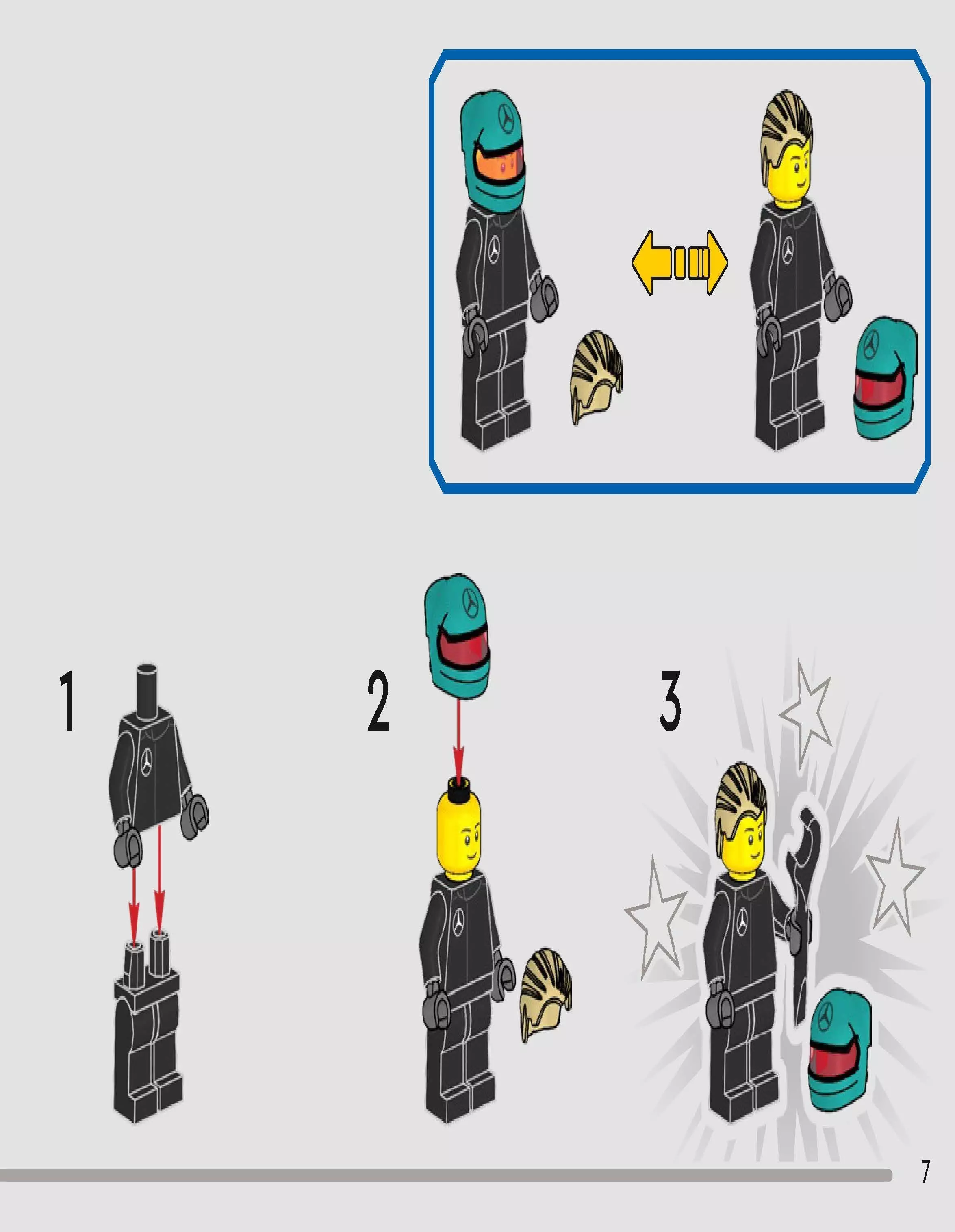 TwindBricks3D - 77244  Mercedes-AMG PETRONAS F1 Team W15  3D print model_6