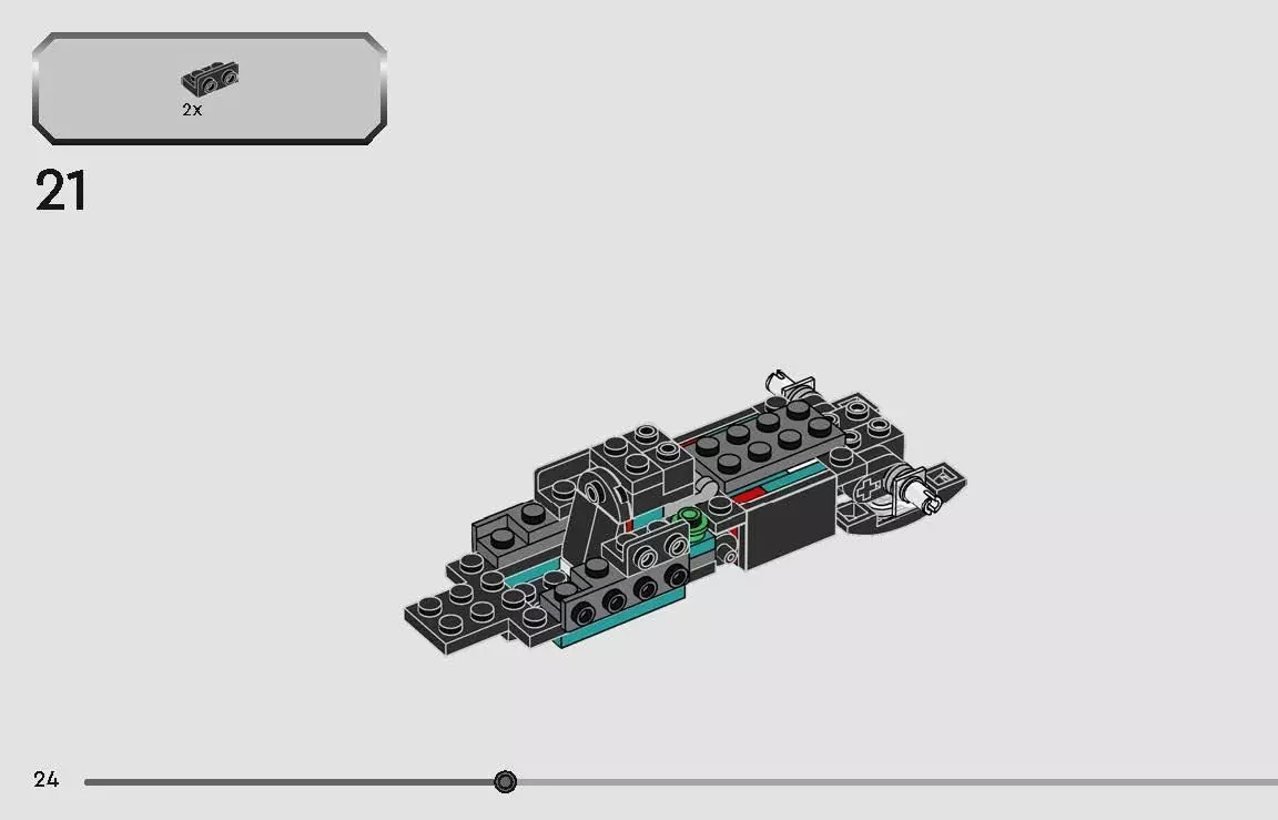 TwindBricks3D - 77244  Mercedes-AMG PETRONAS F1 Team W15  3D print model_23