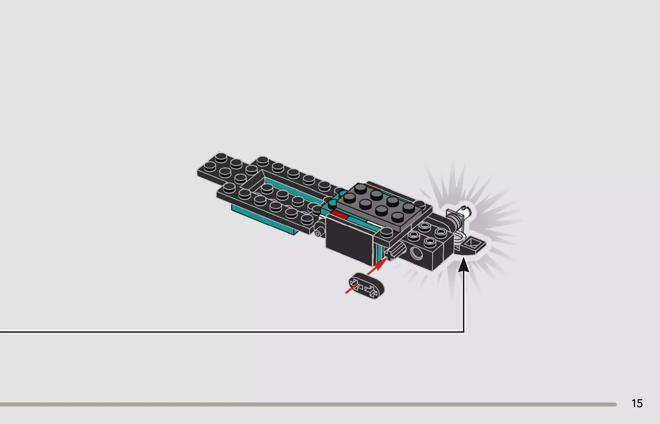 TwindBricks3D - 77244  Mercedes-AMG PETRONAS F1 Team W15  3D print model_14