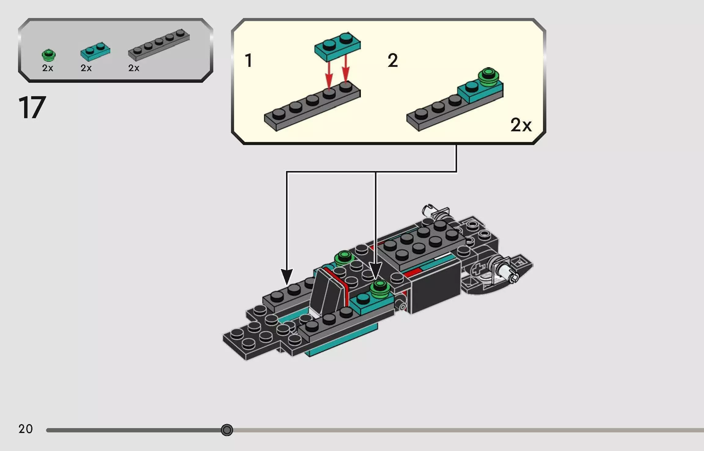 TwindBricks3D - 77244  Mercedes-AMG PETRONAS F1 Team W15  3D print model_19
