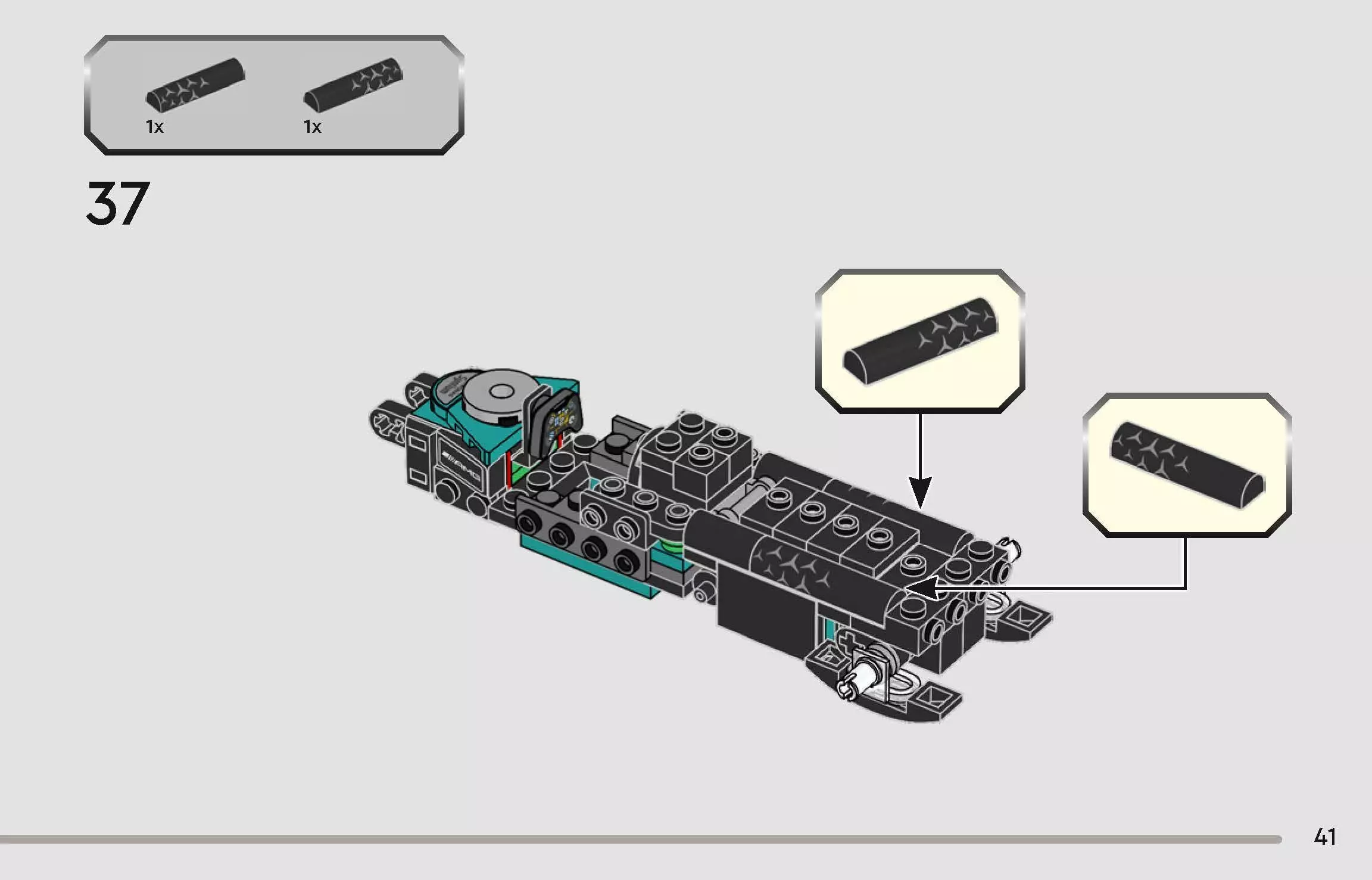 TwindBricks3D - 77244  Mercedes-AMG PETRONAS F1 Team W15  3D print model_40