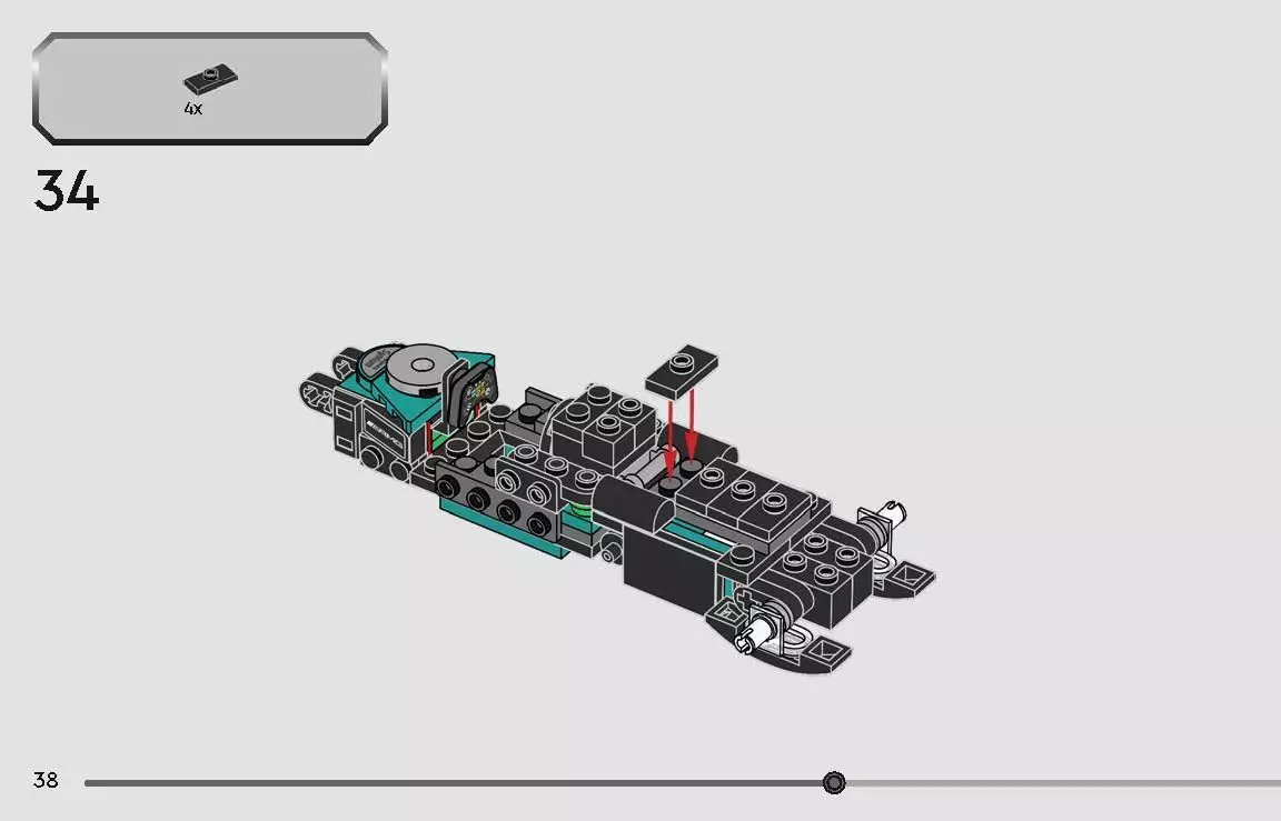 TwindBricks3D - 77244  Mercedes-AMG PETRONAS F1 Team W15  3D print model_37