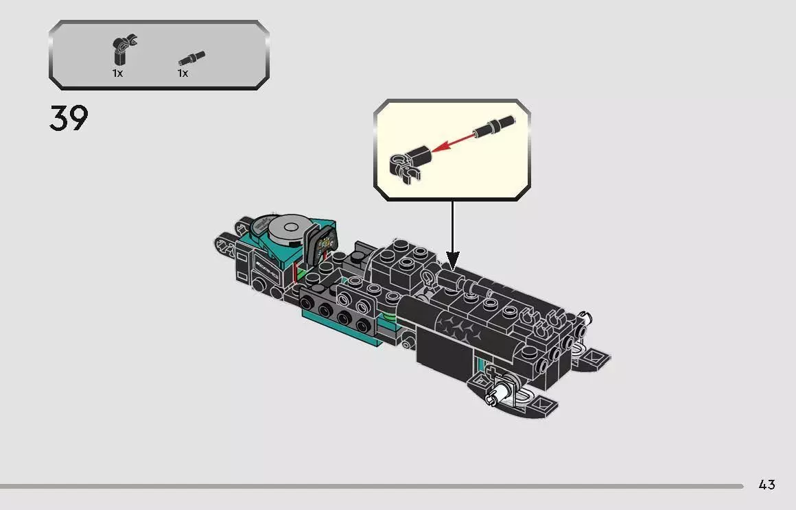 TwindBricks3D - 77244  Mercedes-AMG PETRONAS F1 Team W15  3D print model_42