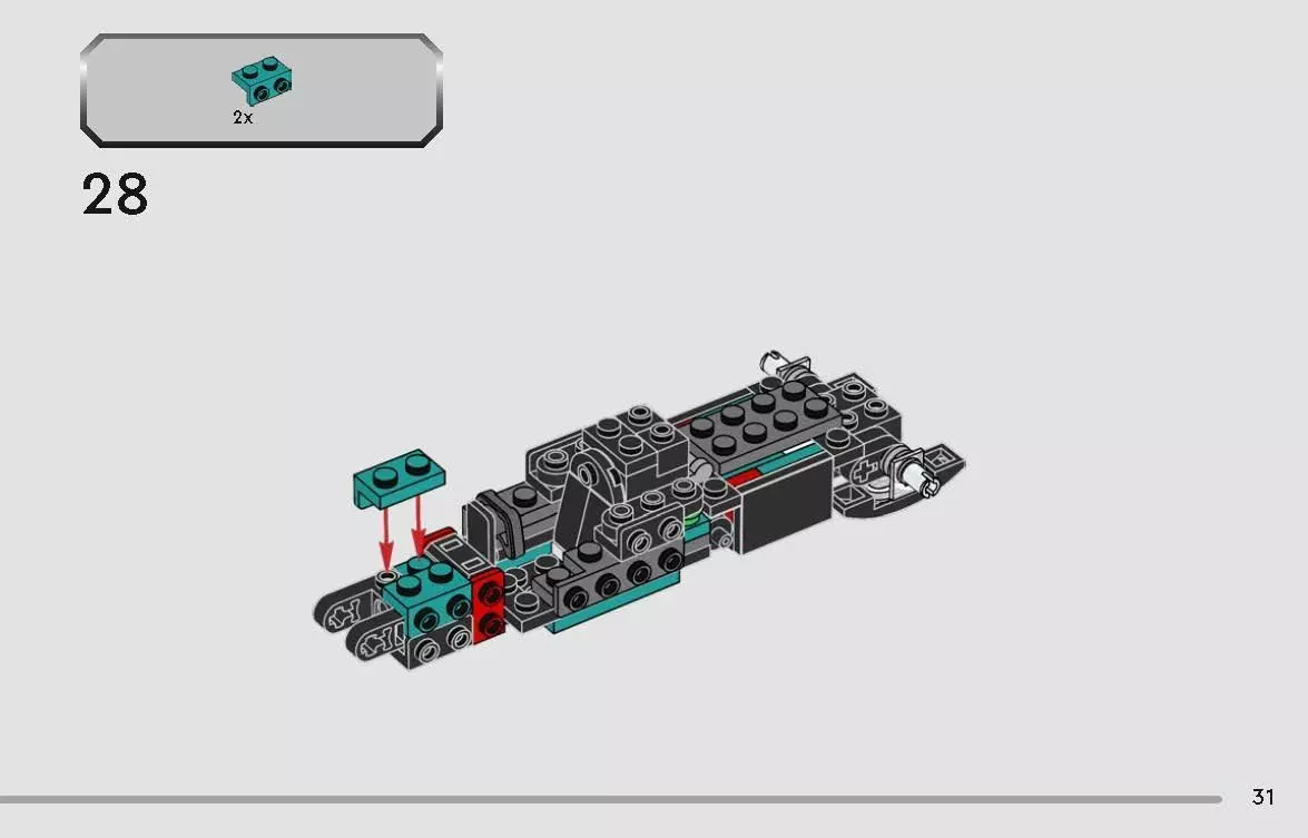 TwindBricks3D - 77244  Mercedes-AMG PETRONAS F1 Team W15  3D print model_30