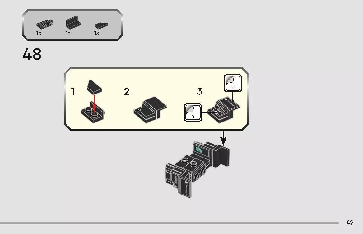 TwindBricks3D - 77244  Mercedes-AMG PETRONAS F1 Team W15  3D print model_48