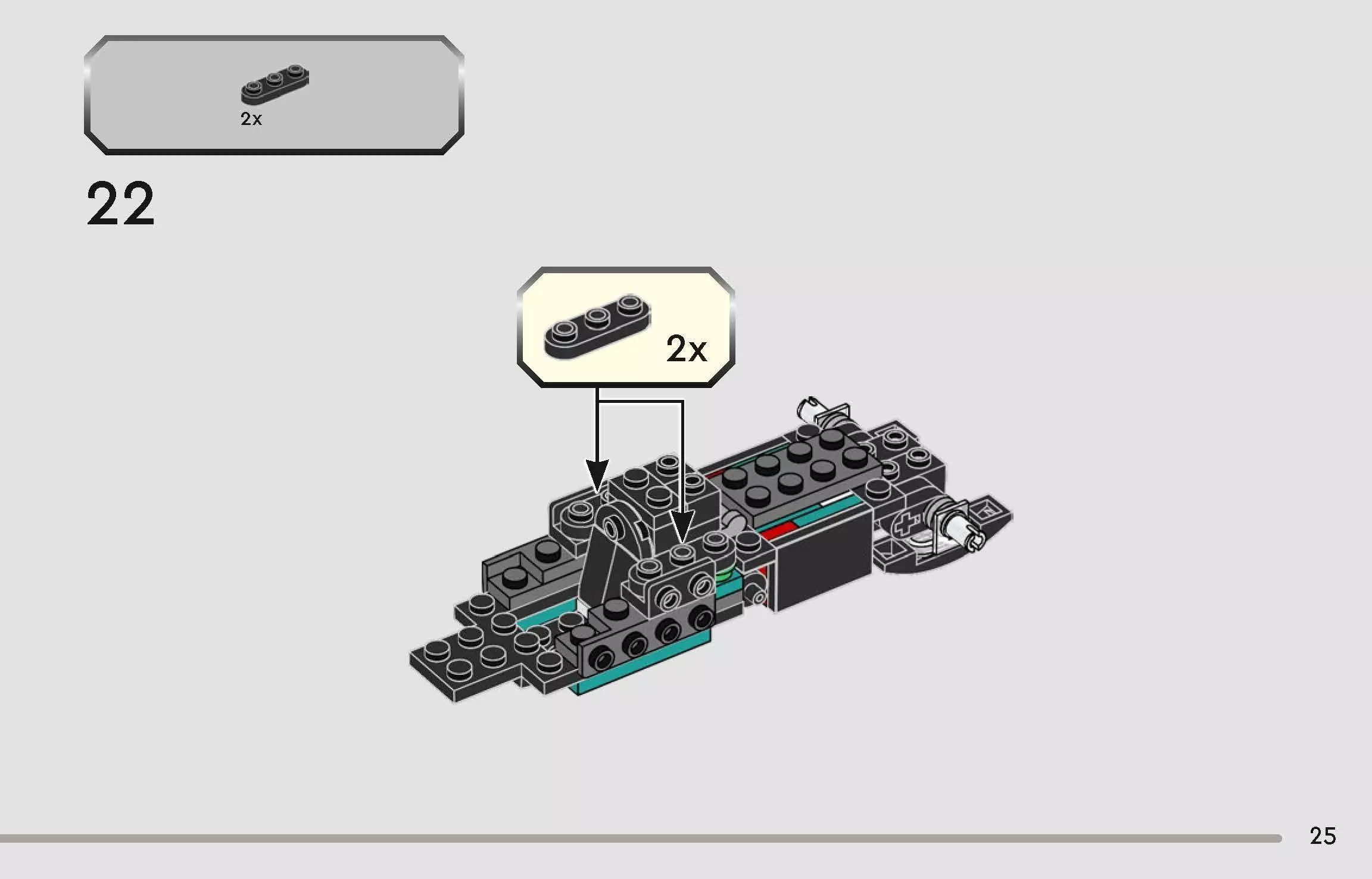 TwindBricks3D - 77244  Mercedes-AMG PETRONAS F1 Team W15  3D print model_24