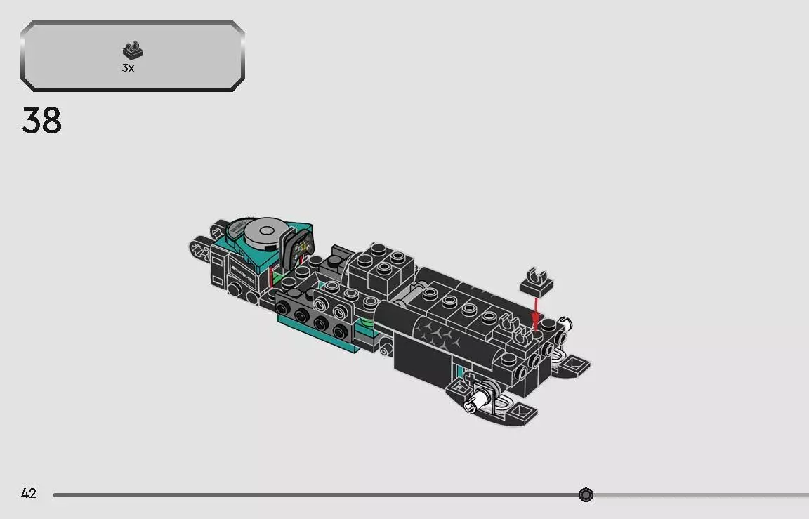 TwindBricks3D - 77244  Mercedes-AMG PETRONAS F1 Team W15  3D print model_41