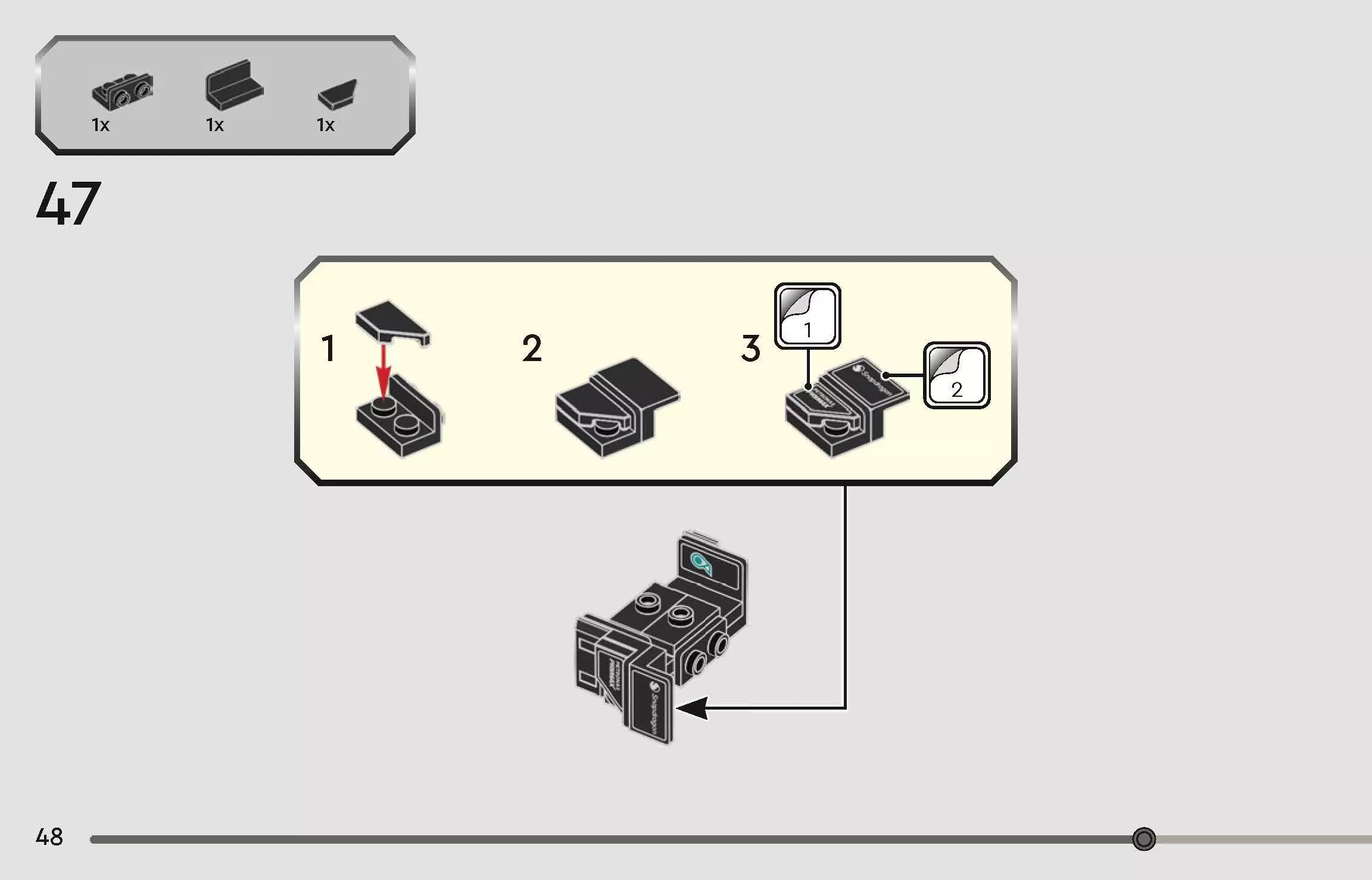 TwindBricks3D - 77244  Mercedes-AMG PETRONAS F1 Team W15  3D print model_47
