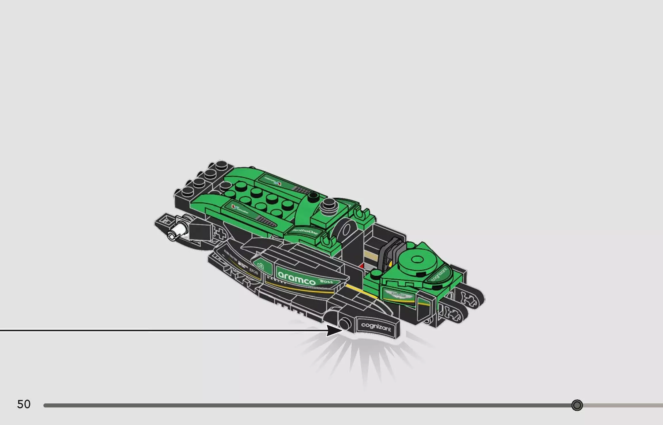 TwindBricks3D - 77245  Aston Martin Aramco F1 AMR24 3D print model_37