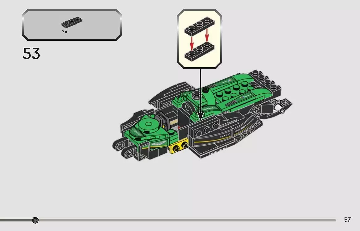 TwindBricks3D - 77245  Aston Martin Aramco F1 AMR24 3D print model_45