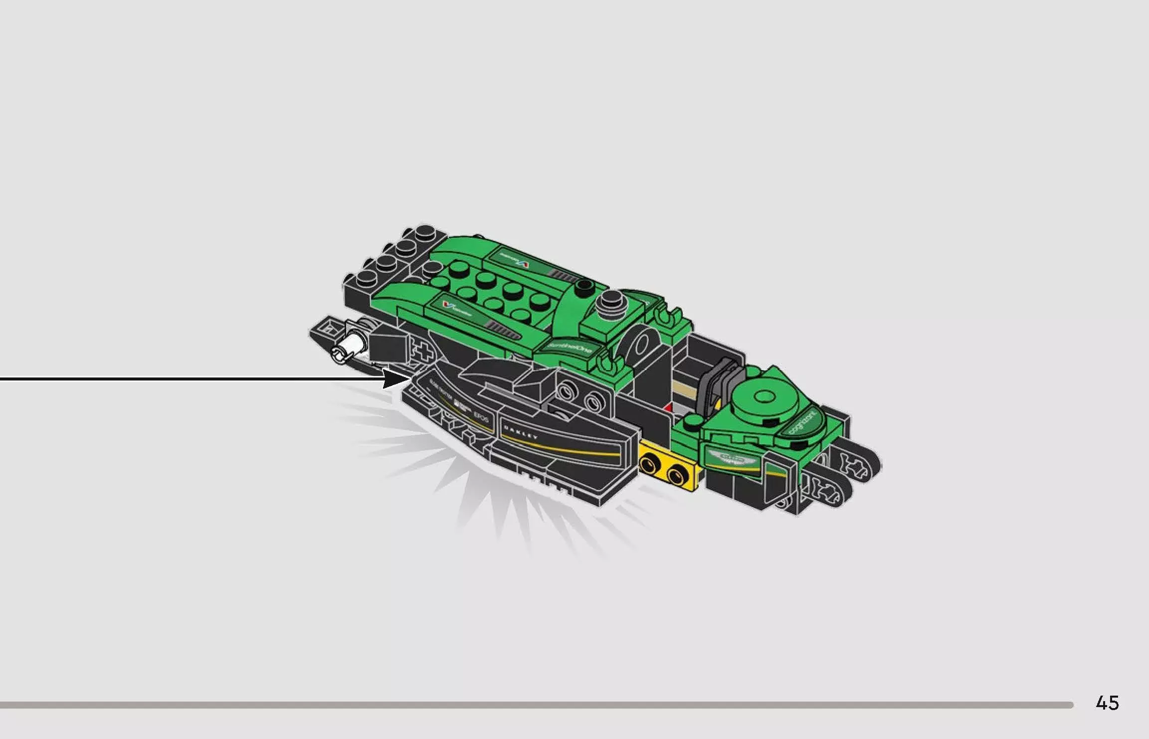 TwindBricks3D - 77245  Aston Martin Aramco F1 AMR24 3D print model_43