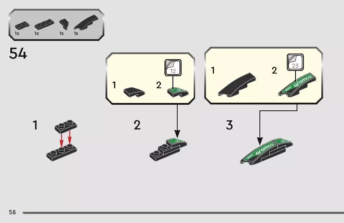 TwindBricks3D - 77245  Aston Martin Aramco F1 AMR24 3D print model_67