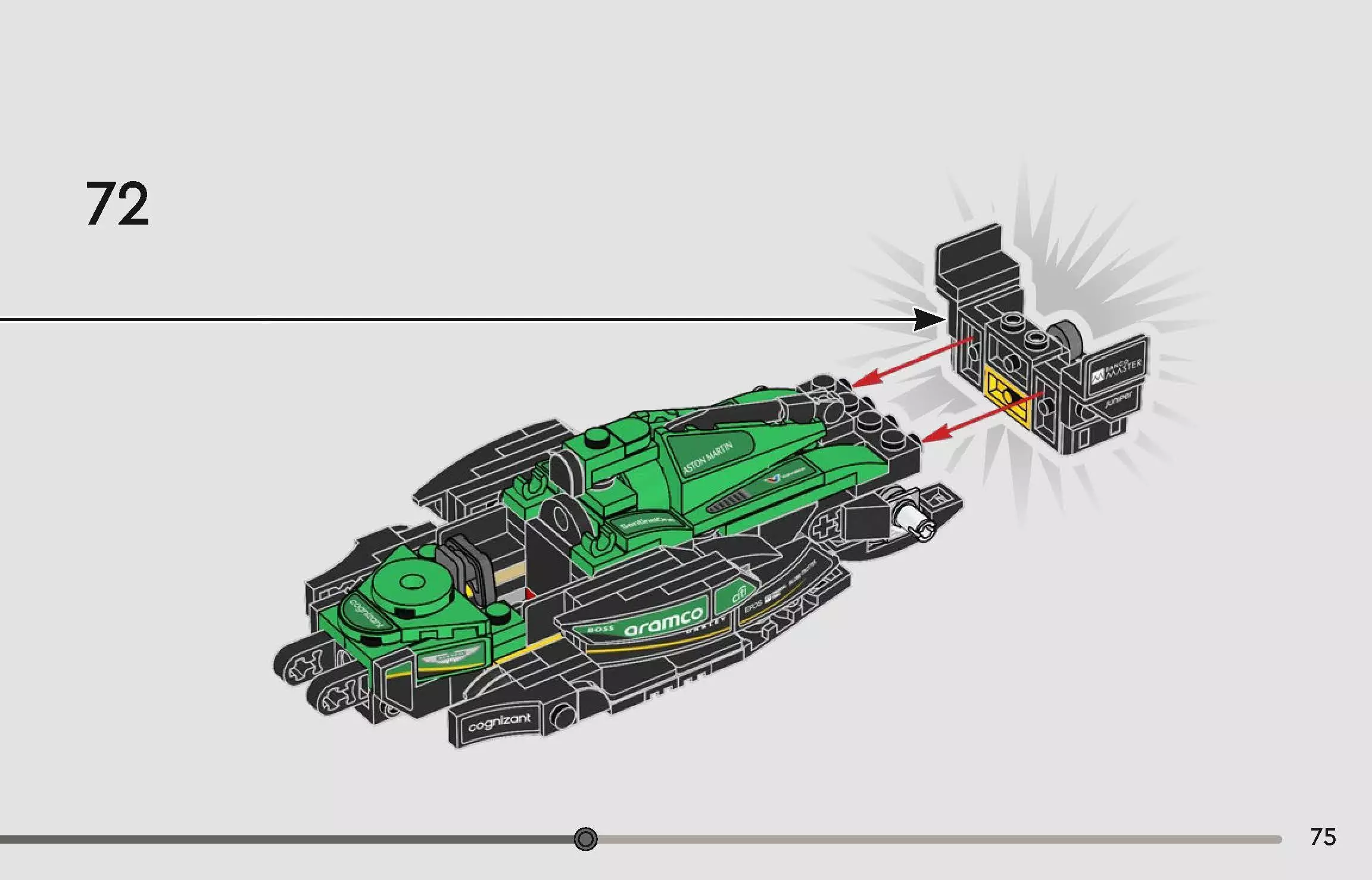 TwindBricks3D - 77245  Aston Martin Aramco F1 AMR24 3D print model_69