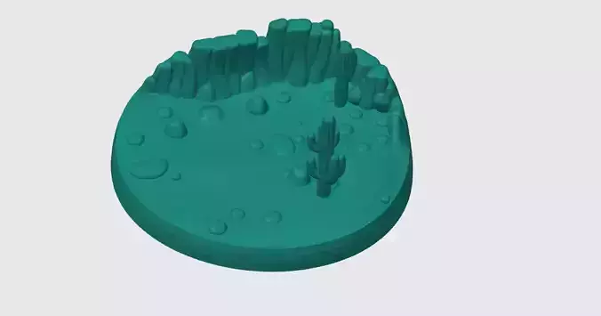 desert base diorama