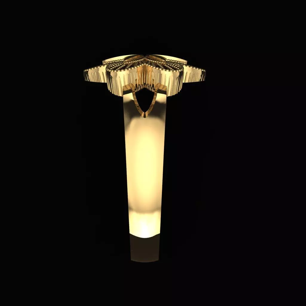 Minimalist Turkish Ring 3D print model_3