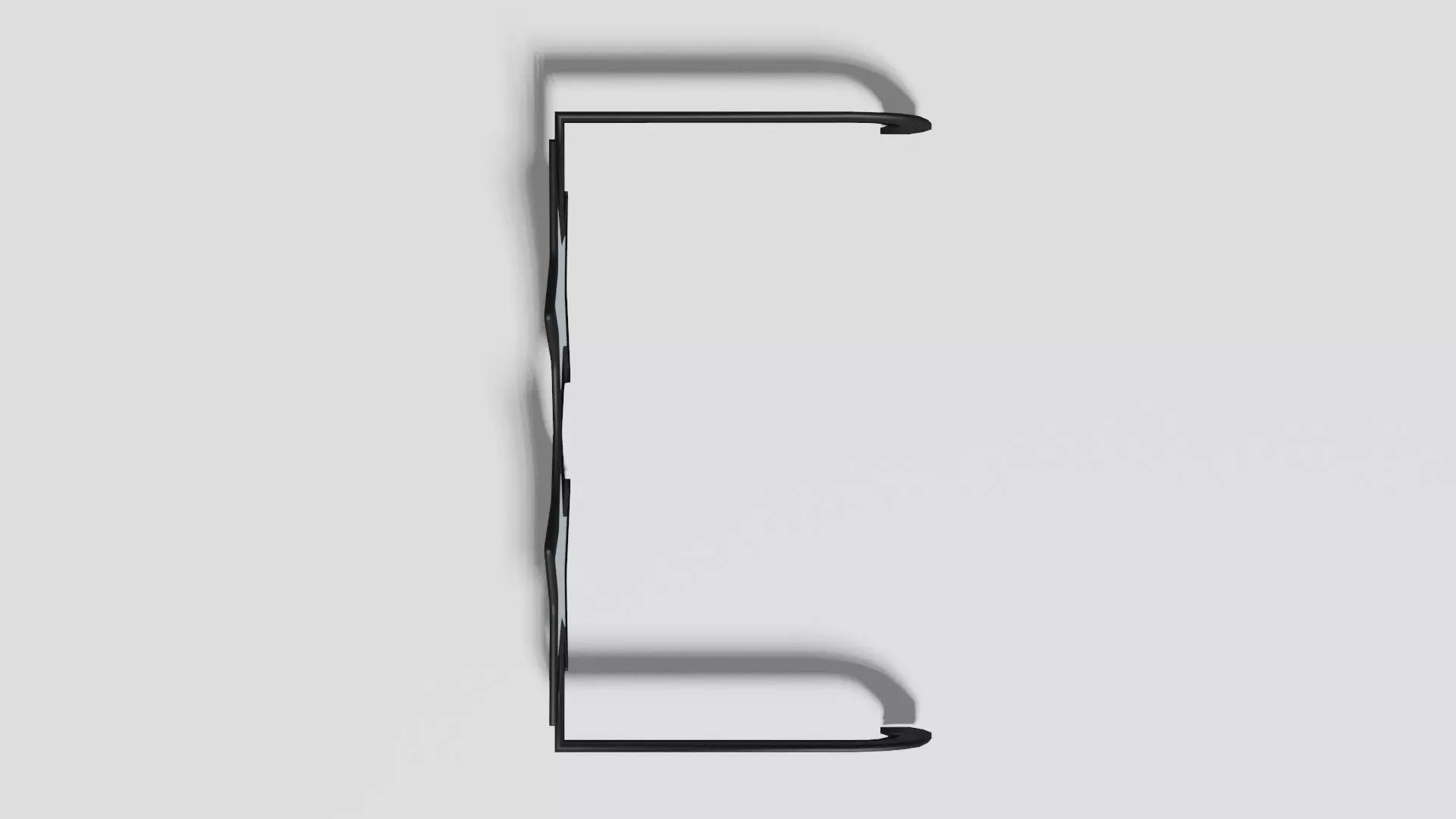 Sunglasses star shape OBJ and BLEND 3D model_5