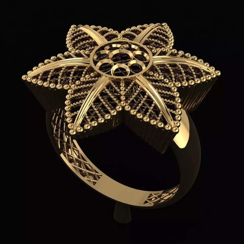 Minimalist Turkish Ring 3D print model