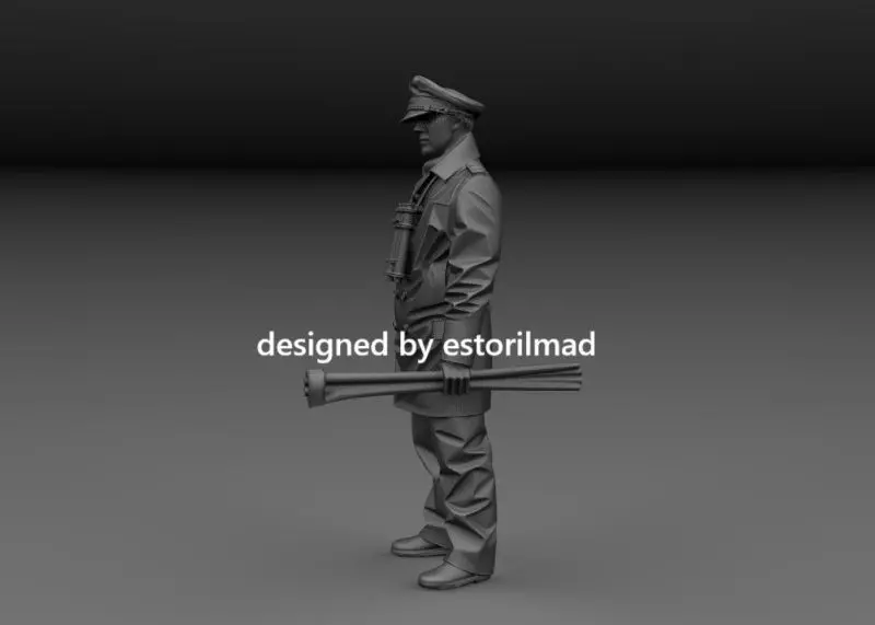 WW2 ALEMAN OFICIAL KRIEGSMARINE UBOOT V3 3D print model_2