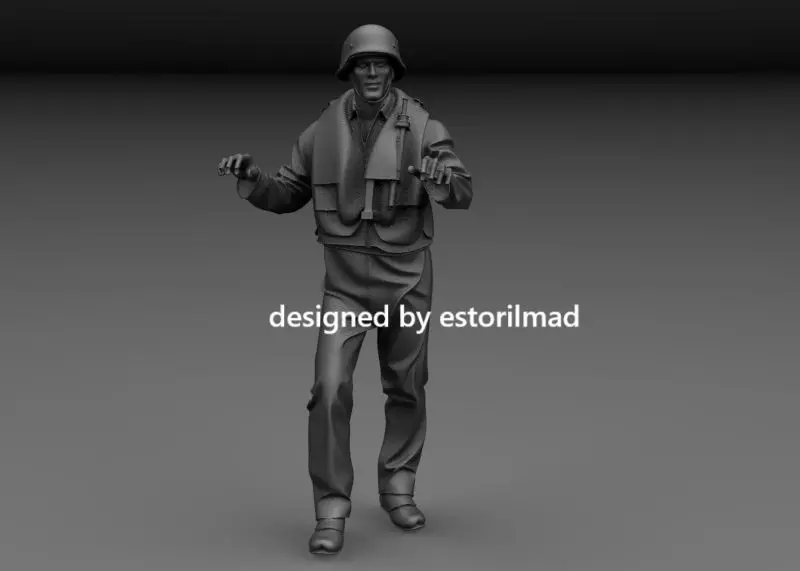 WW2 GERMAN CREW KRIEGSMARINE SCHNELLBOOT V1 3D print model_0