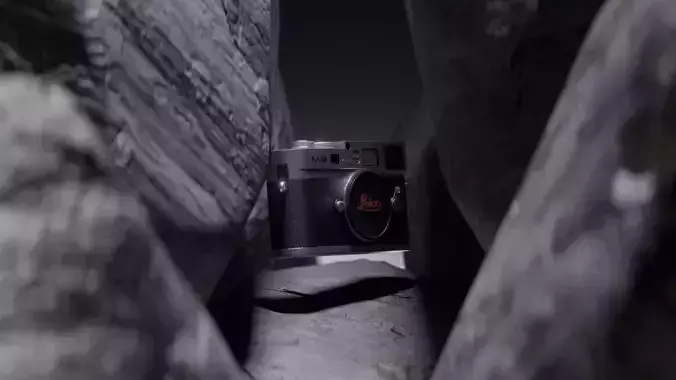Leica M9 or M10 Camera - High-quality  3D Model  Animated