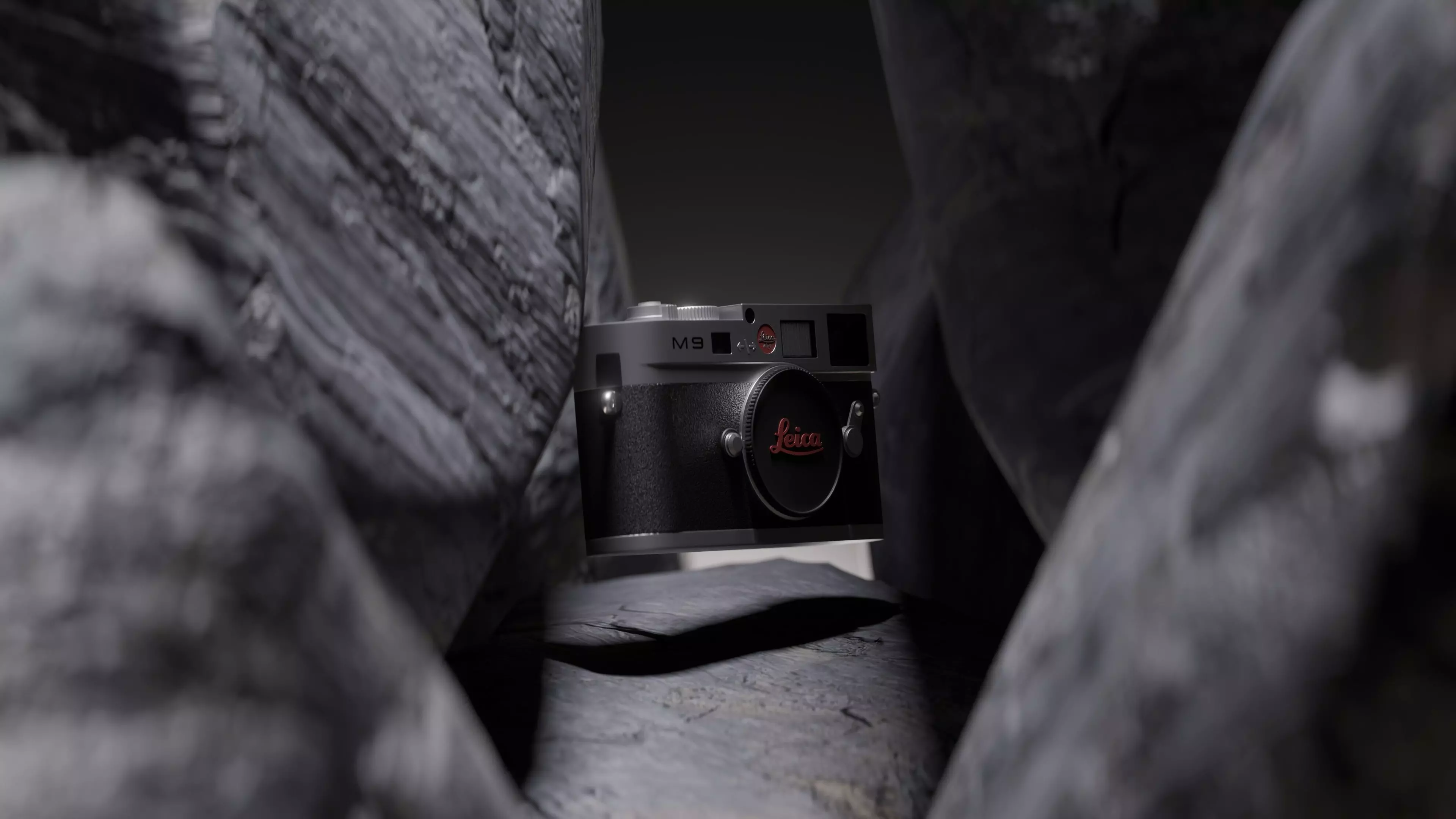 Leica M9 or M10 Camera - High-quality 3D Model Animated 3D model