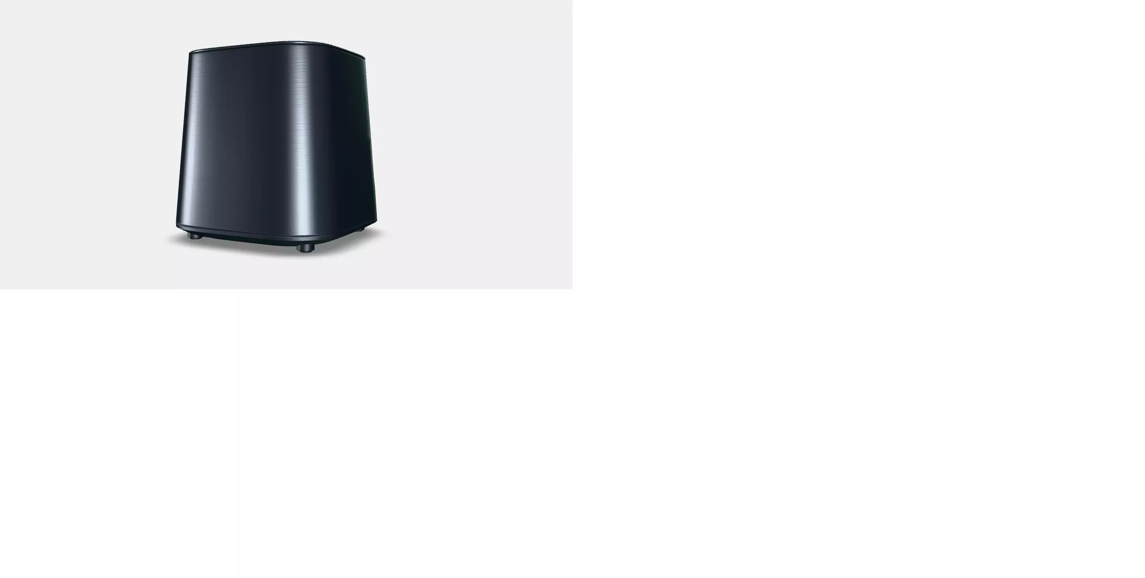 AirFryer with transparent window 5 L 3D model