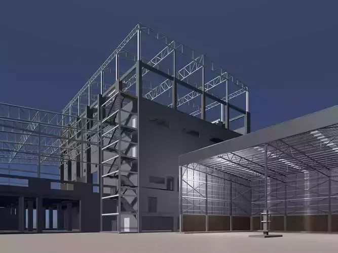 Industrial building layout 25-42