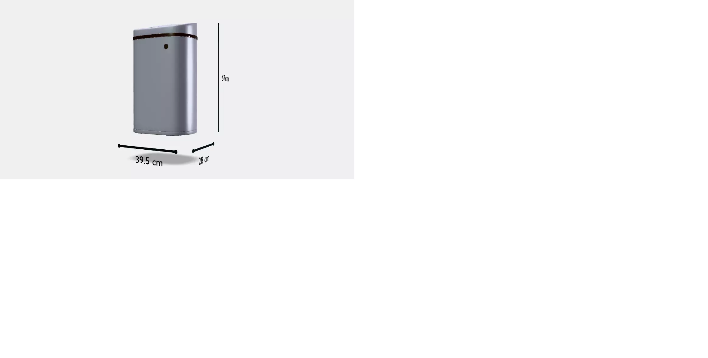Sensor-sensitive dustbin 58 L 3D model_9
