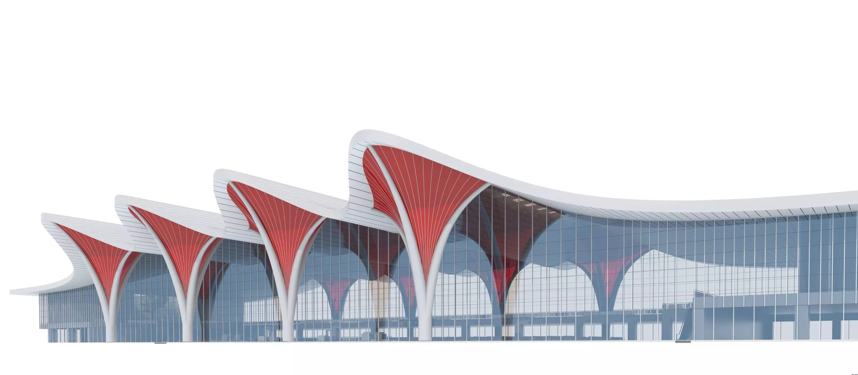 railway station 3D model