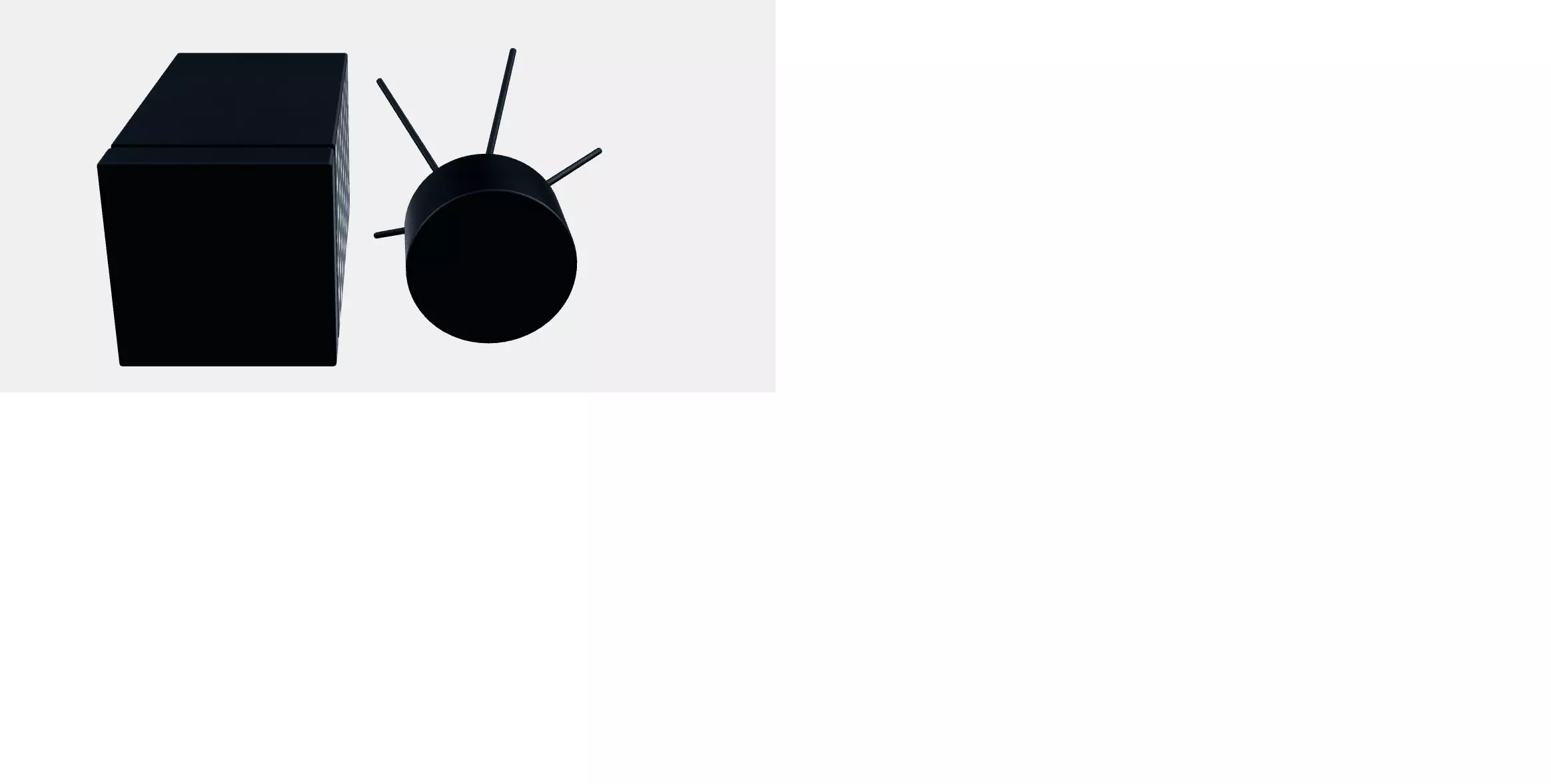 Amber Intense diffuser with wand - Naudi Low-poly 3D model_2