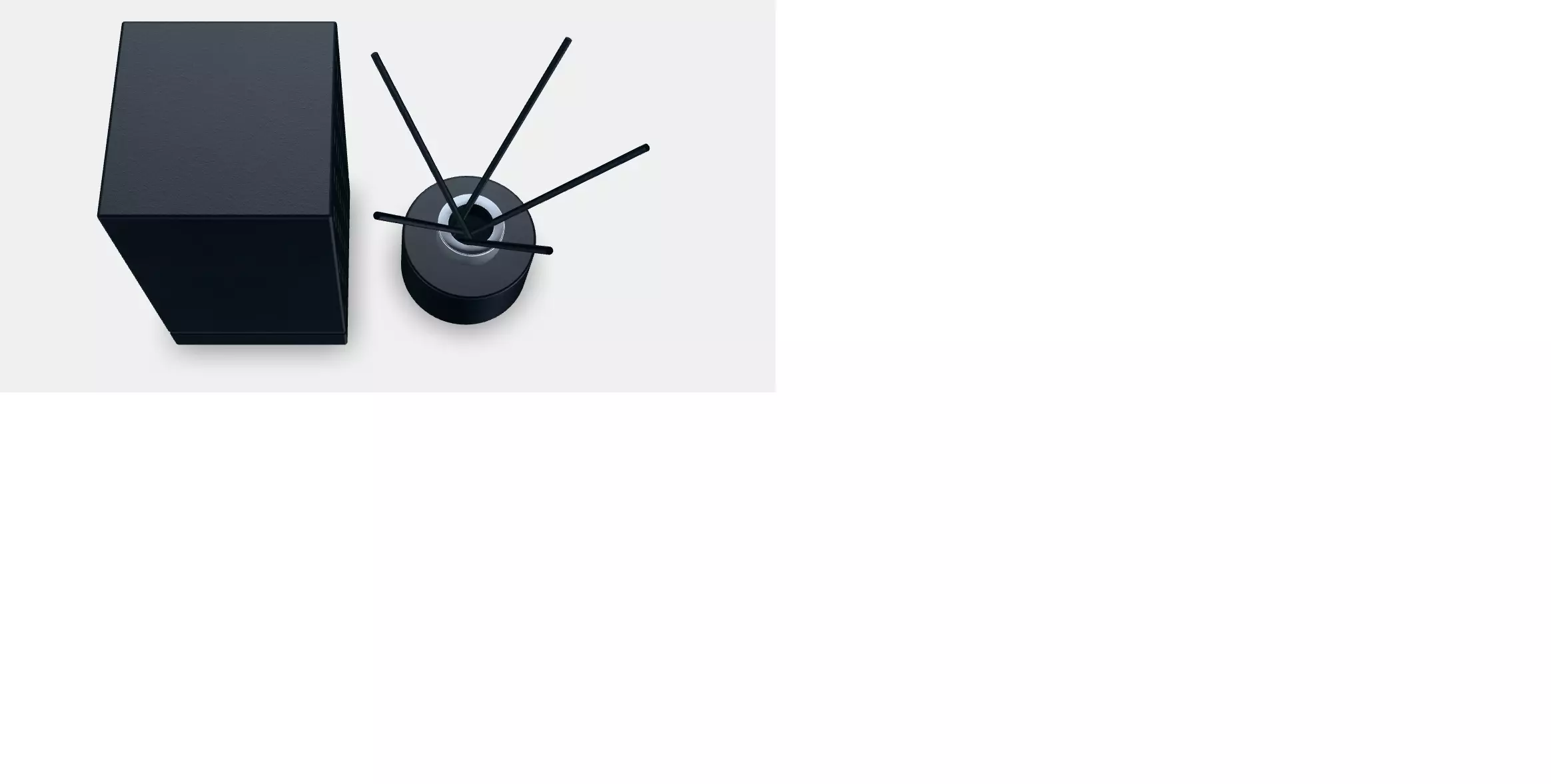 Amber Intense diffuser with wand - Naudi Low-poly 3D model_0