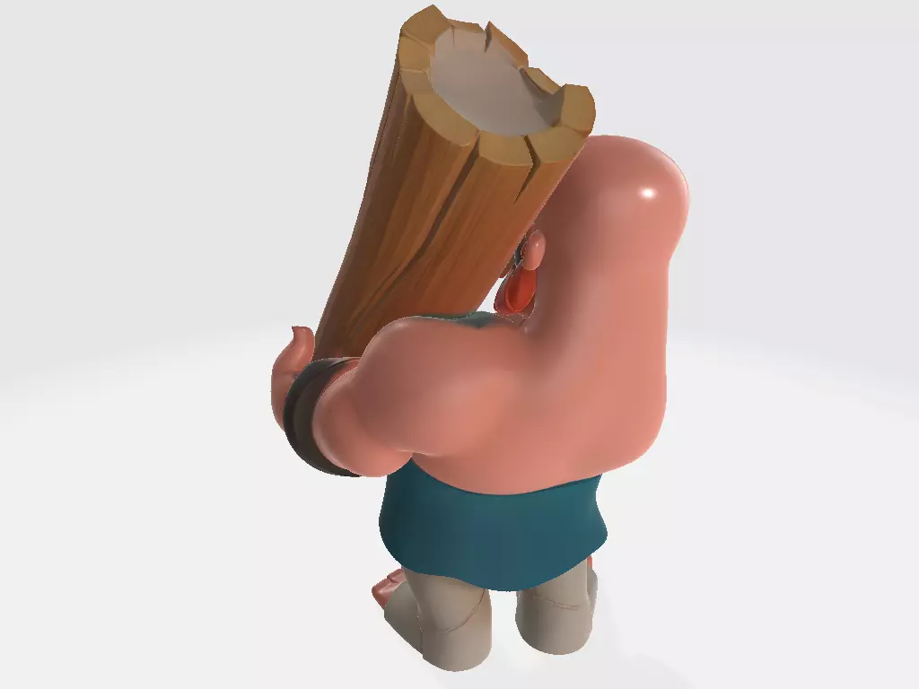 Clash of Clans - Clan Games Presenter Version 02 3D print model_3